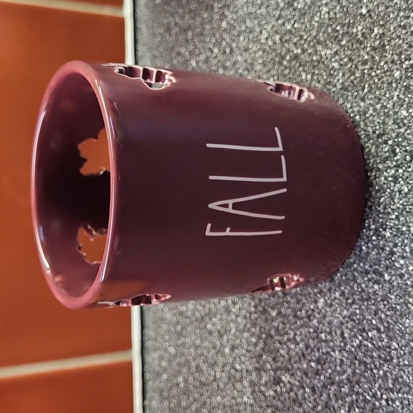 Rae Dunn Ceramic Tealight Pair Fall Spiced 🍂🍁 - Picture 2 of 5